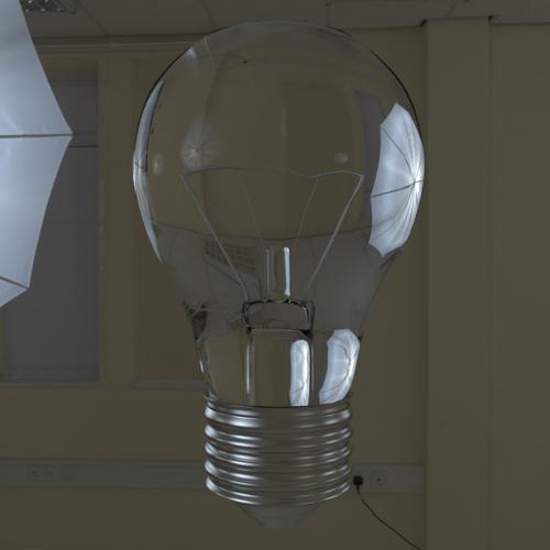 High Poly Light Bulb preview image